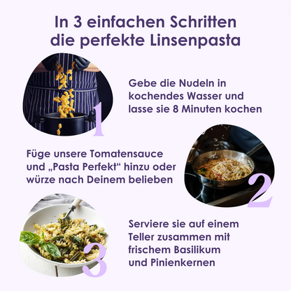 Bio Fusilli aus roten Linsen 1kg